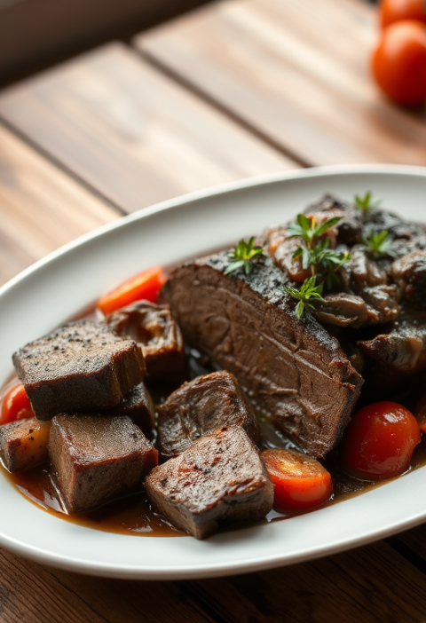 Horseradish Beef Pot Roast Recipe — Gran Cooks