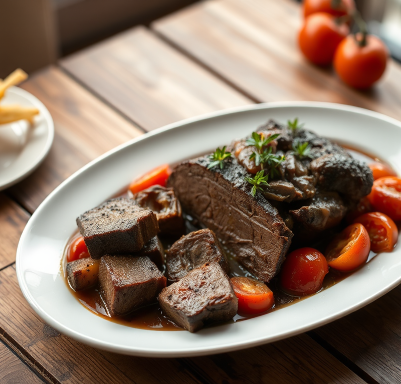 Horseradish Beef Pot Roast Recipe — Gran Cooks