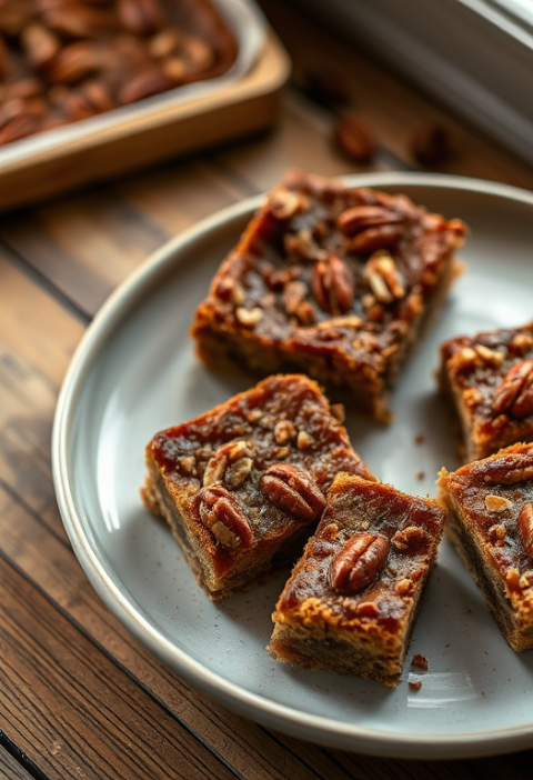 I'm a Little Nutty Pecan Pie Bars — Gran Cooks