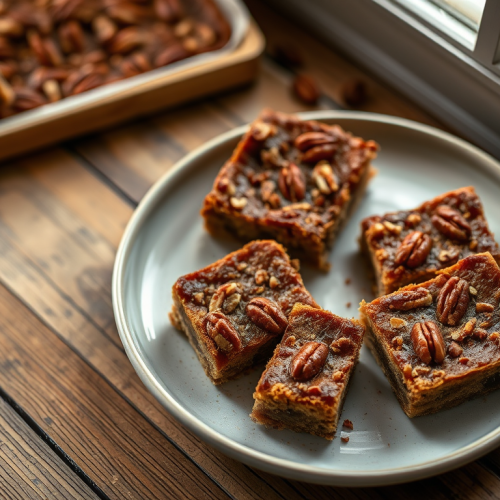 I'm a Little Nutty Pecan Pie Bars — Gran Cooks
