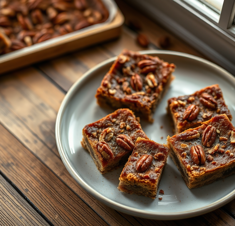 I'm a Little Nutty Pecan Pie Bars — Gran Cooks