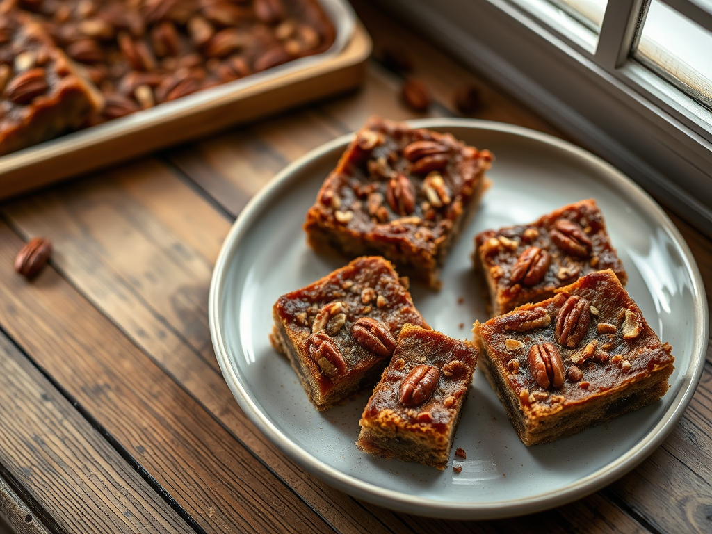 I'm a Little Nutty Pecan Pie Bars — Gran Cooks