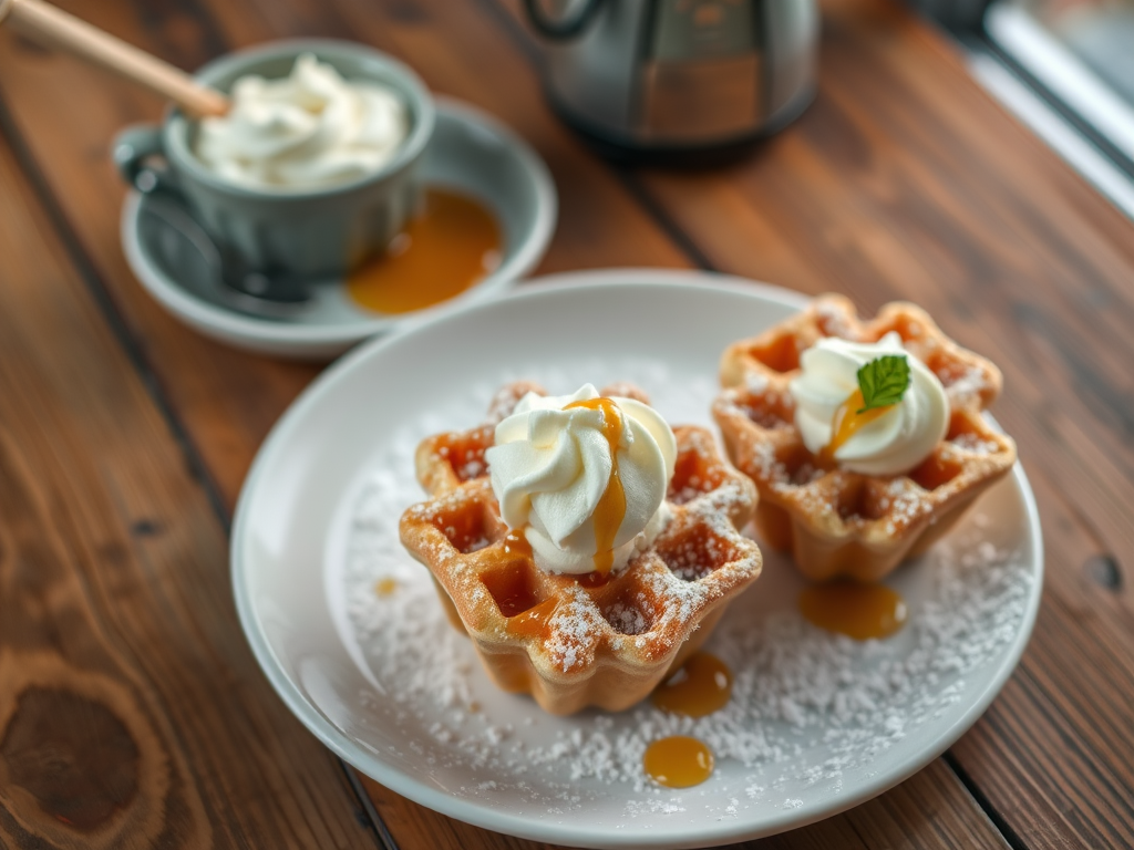 Ice Cream Waffle Cups — Gran Cooks