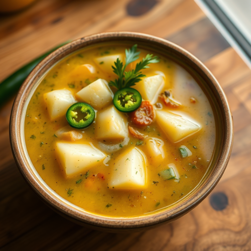 Jalapeno & Potato Soup — Gran Cooks