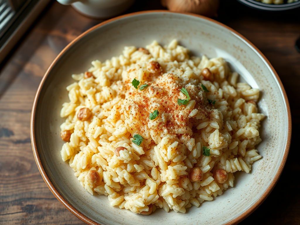 Lazy Garlic Parmesan Risotto — Gran Cooks