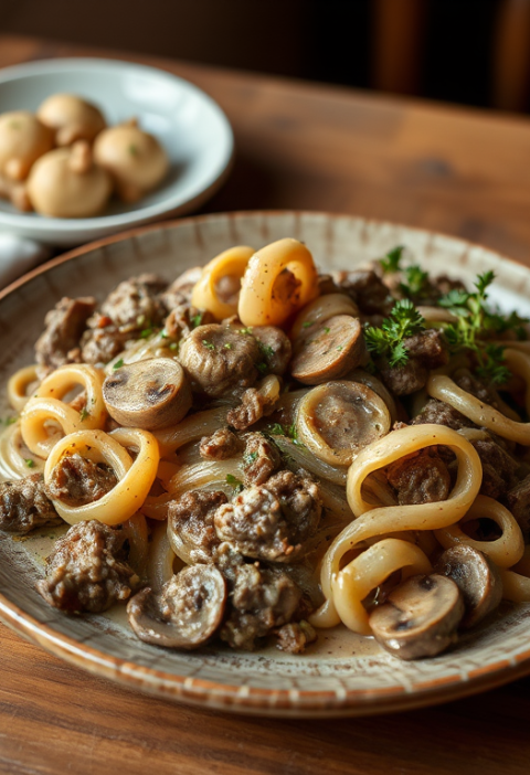 Leftover-Beef Stroganoff — Gran Cooks