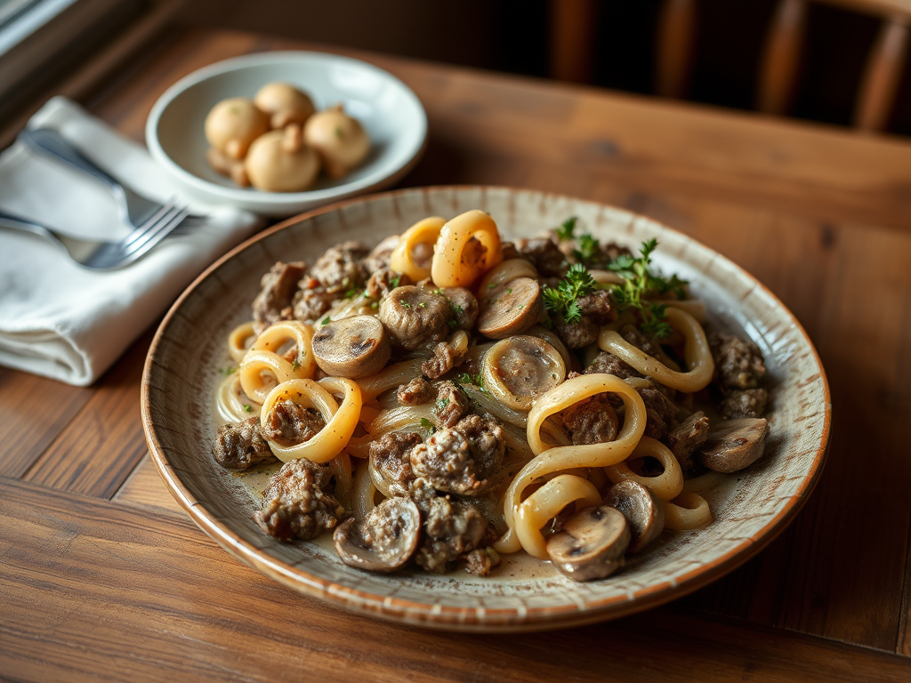 Leftover-Beef Stroganoff — Gran Cooks