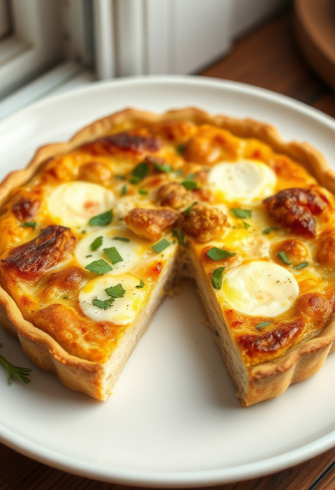 Lo Cholesterol Crustless Crab Quiche Recipe — Gran Cooks
