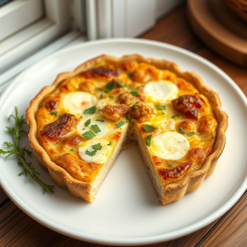 Lo Cholesterol Crustless Crab Quiche Recipe — Gran Cooks