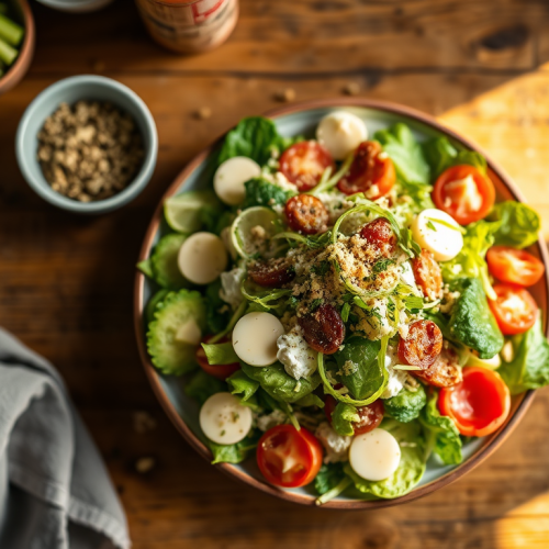 Low-Fat Sugar-Free and Non-Dairy Caesar Salad Dressing — Gran Cooks