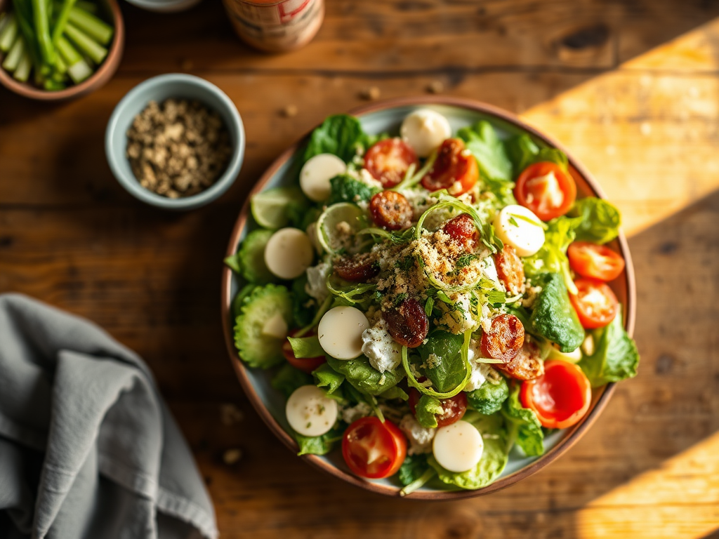Low-Fat Sugar-Free and Non-Dairy Caesar Salad Dressing — Gran Cooks