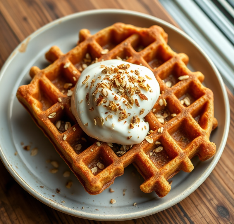 Make Ahead Oatmeal Waffles — Gran Cooks