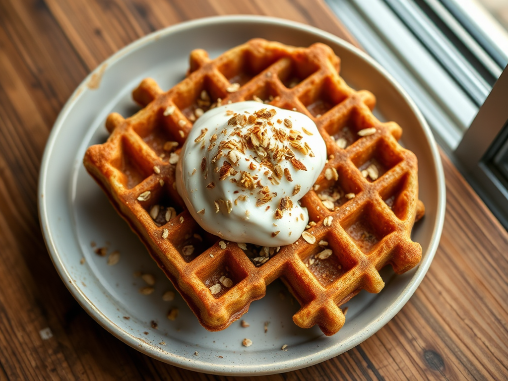 Make Ahead Oatmeal Waffles — Gran Cooks