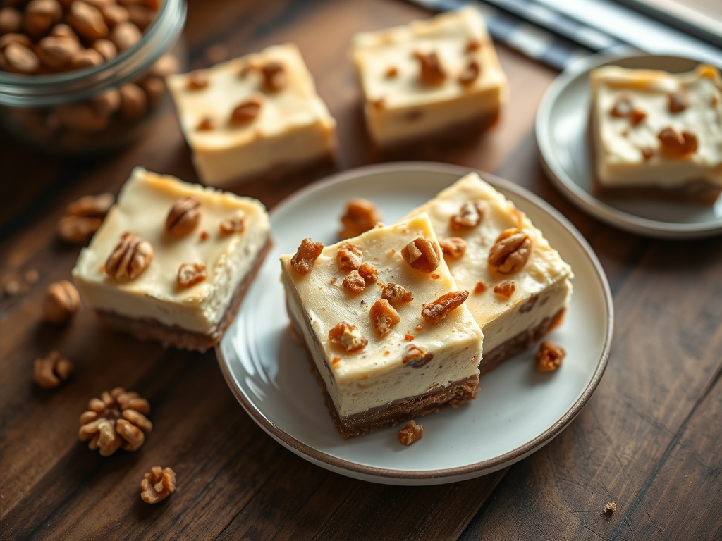 Makeover Cheesecake Bars — Gran Cooks