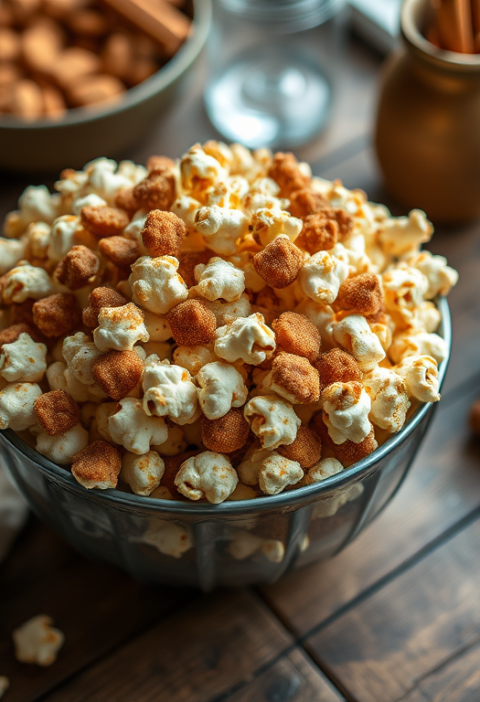 Maple Gingerbread Popcorn — Gran Cooks