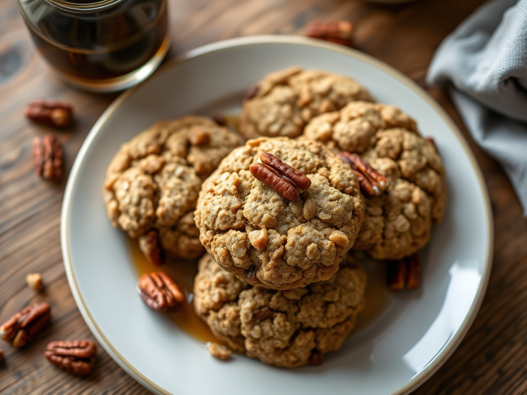 Maple-Quinoa-Oatmeal Cookies with Pecans — Gran Cooks