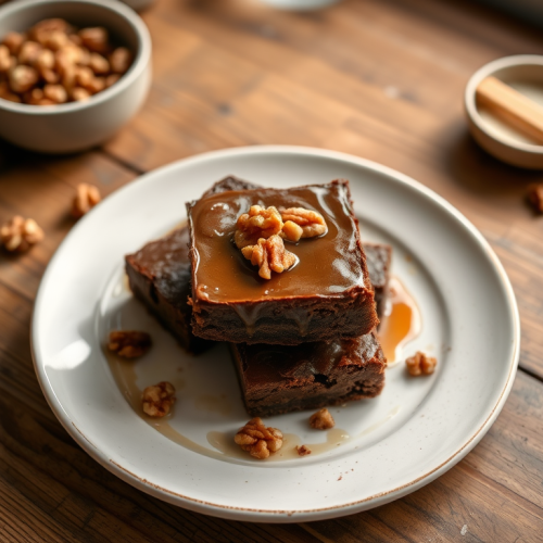 Maple Walnut Brownies — Gran Cooks
