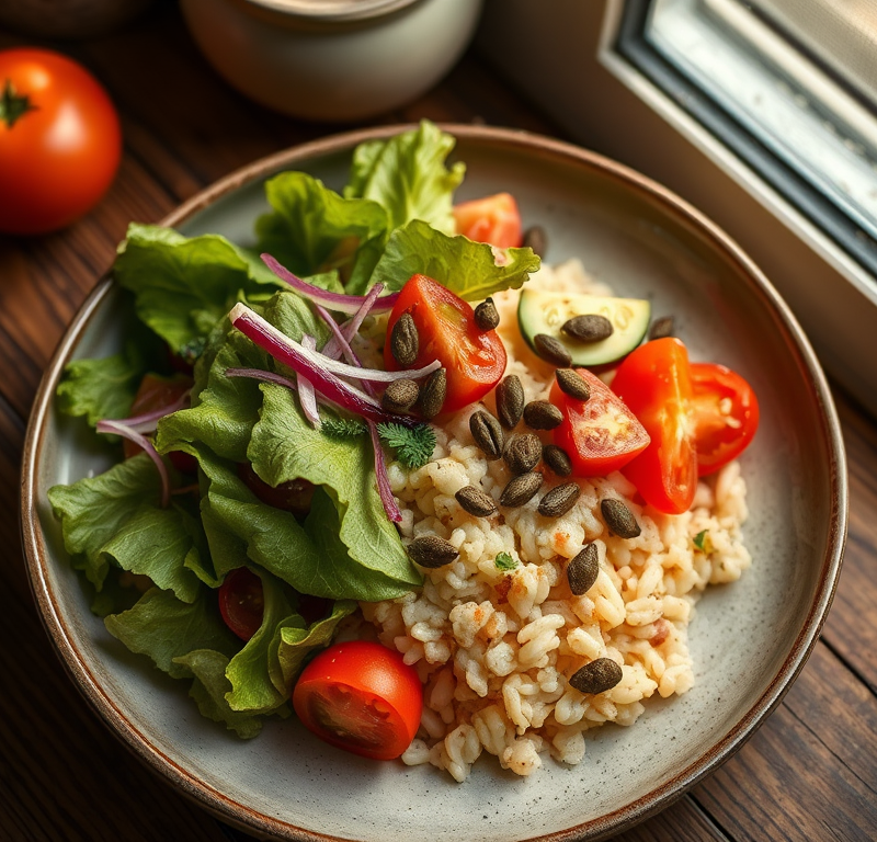 Marvin Davis's Salad To Accompany Risotto — Gran Cooks