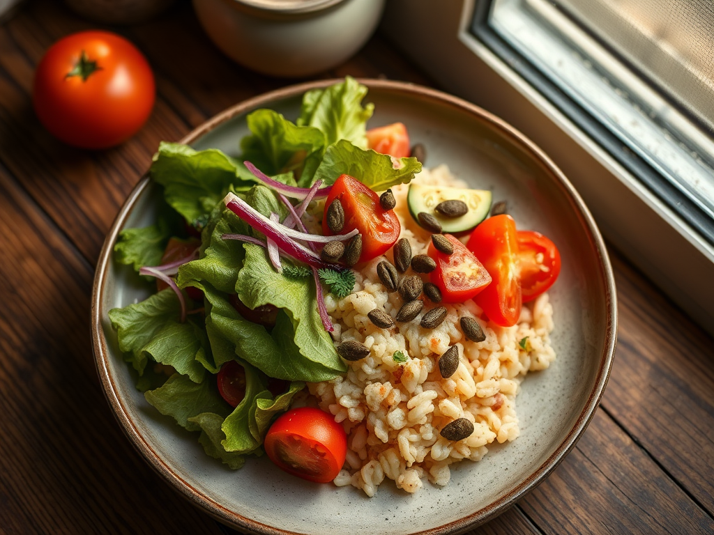 Marvin Davis's Salad To Accompany Risotto — Gran Cooks