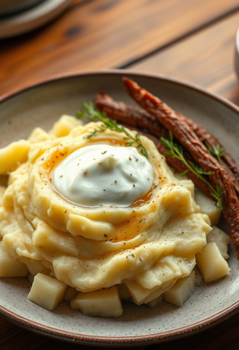 Mashed Potatoes with Sour Cream — Gran Cooks