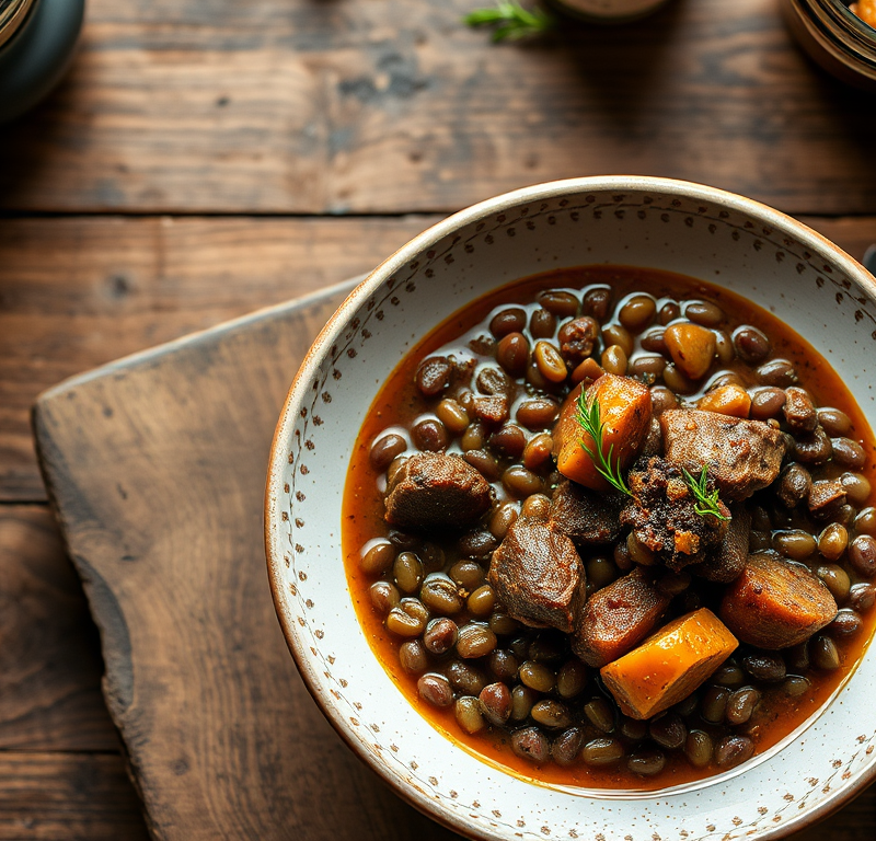 Mawmenye (Lentils and Beef Stew) — Gran Cooks