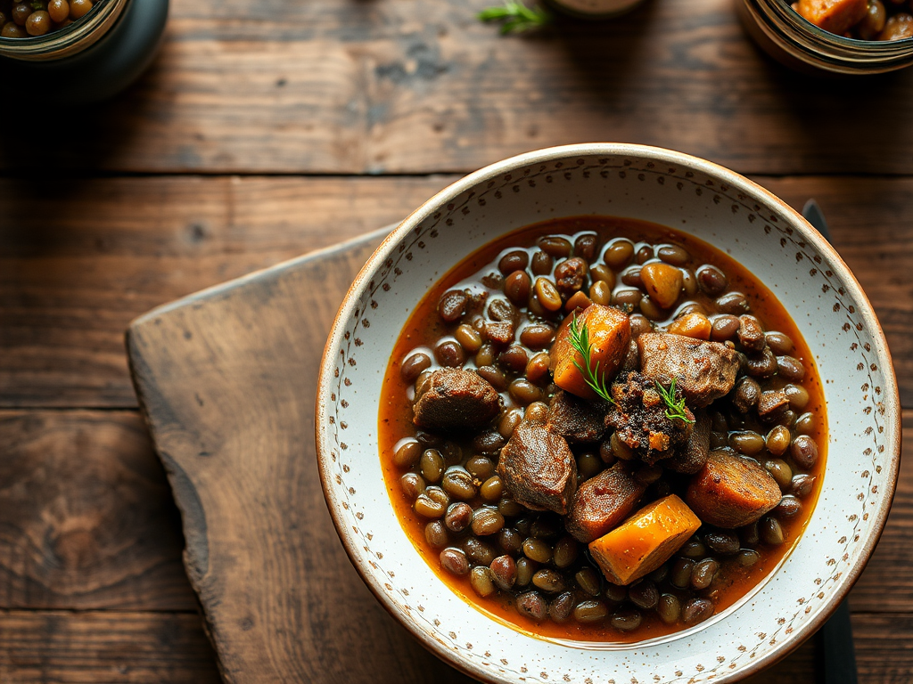 Mawmenye (Lentils and Beef Stew) — Gran Cooks