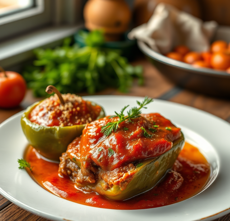 Meatloaf Sauce (Or Stuffed Peppers) — Gran Cooks