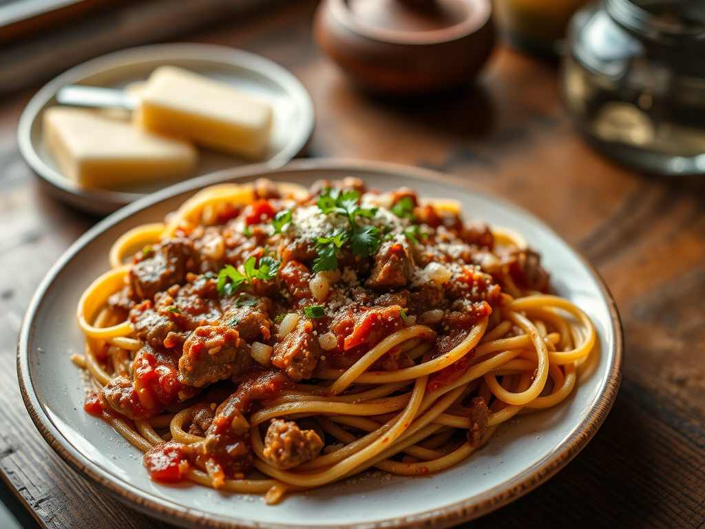 Meaty Spaghetti Sauce — Gran Cooks