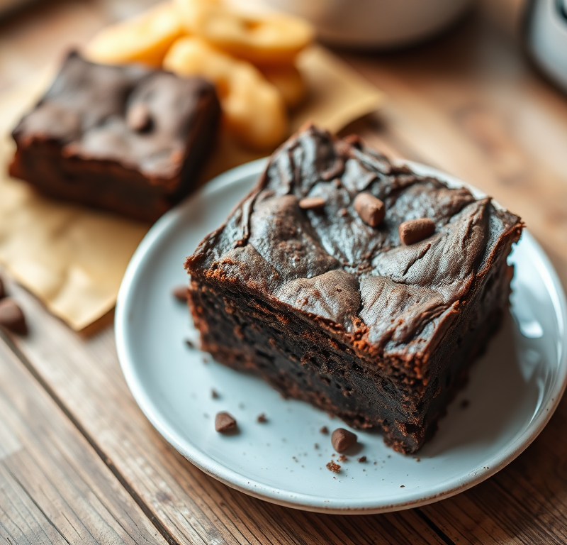 Microwave Brownie — Gran Cooks