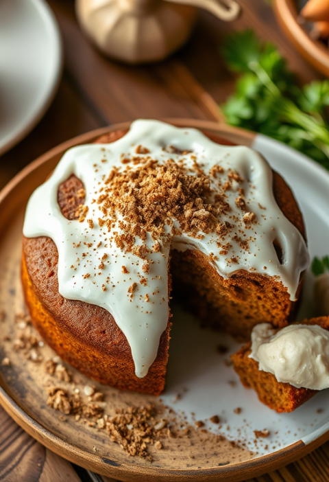 My Eggless Carrot Cake — Gran Cooks