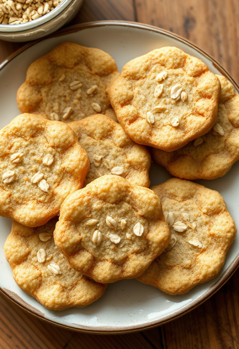 Oatmeal Lace Cookies — Gran Cooks