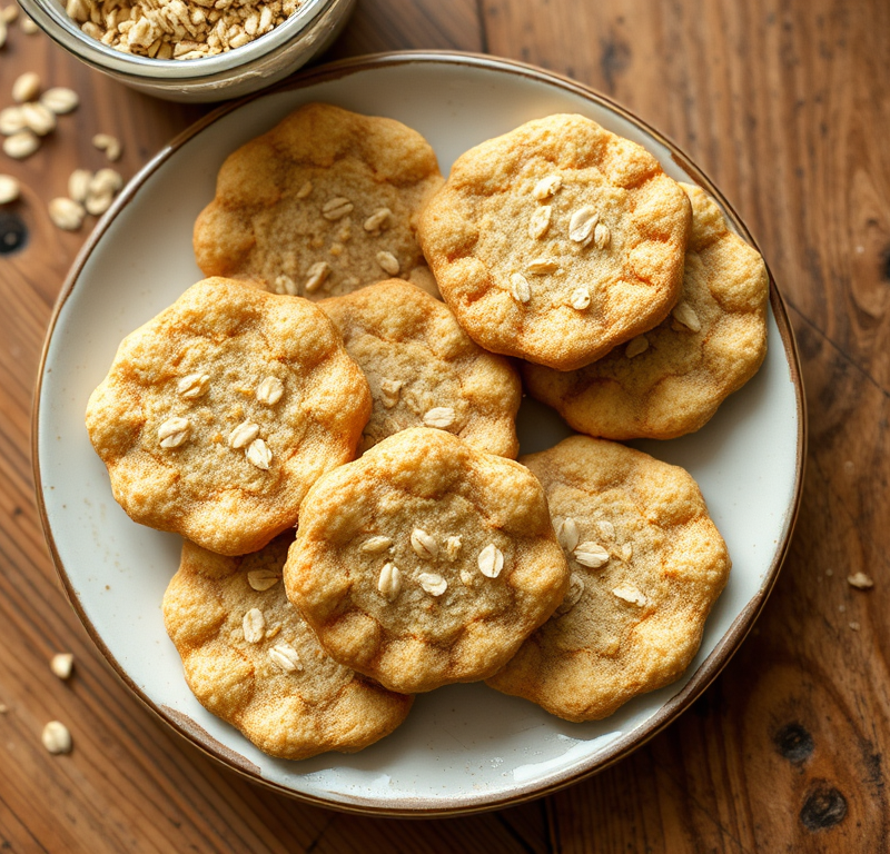 Oatmeal Lace Cookies — Gran Cooks