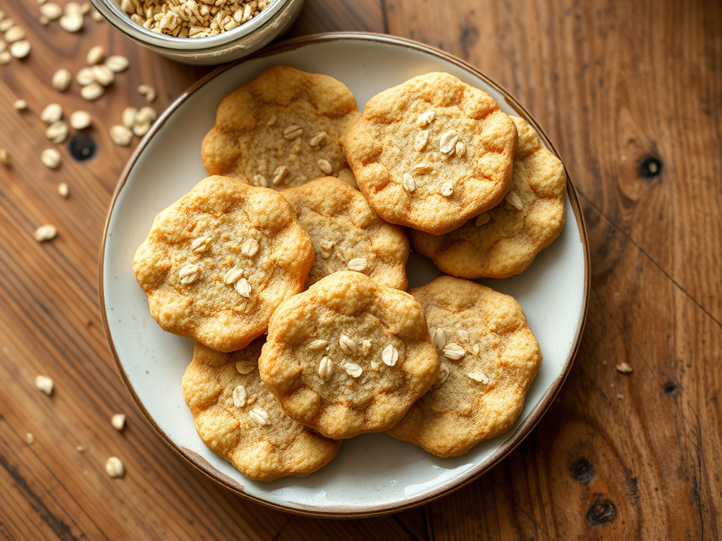 Oatmeal Lace Cookies — Gran Cooks