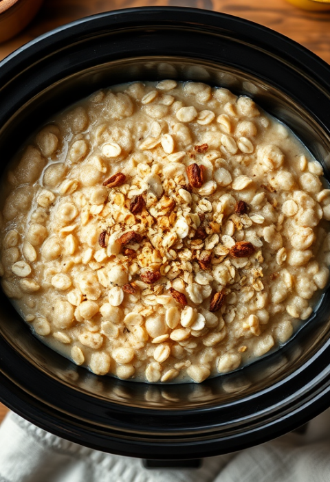 Oatmeal - Crockpot — Gran Cooks
