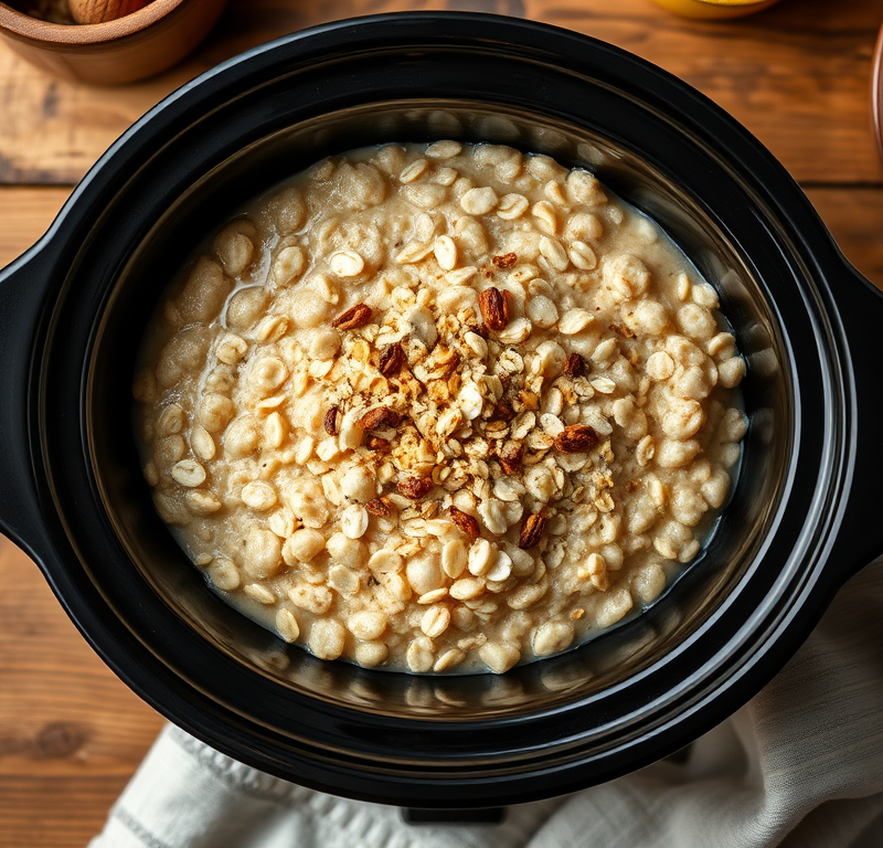 Oatmeal - Crockpot — Gran Cooks