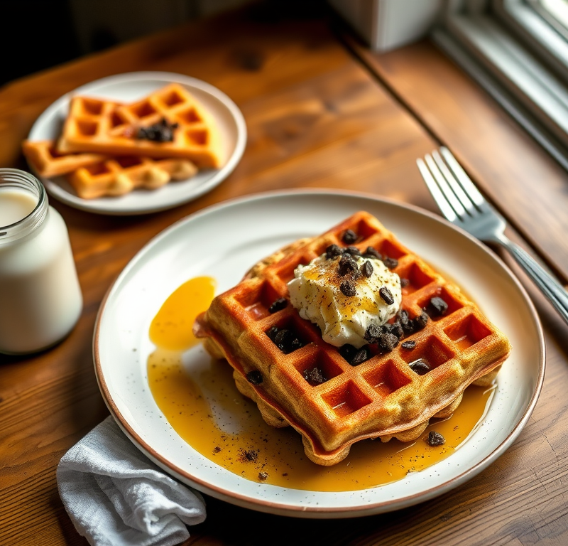 Old-Fashioned Chelsea Waffles — Gran Cooks
