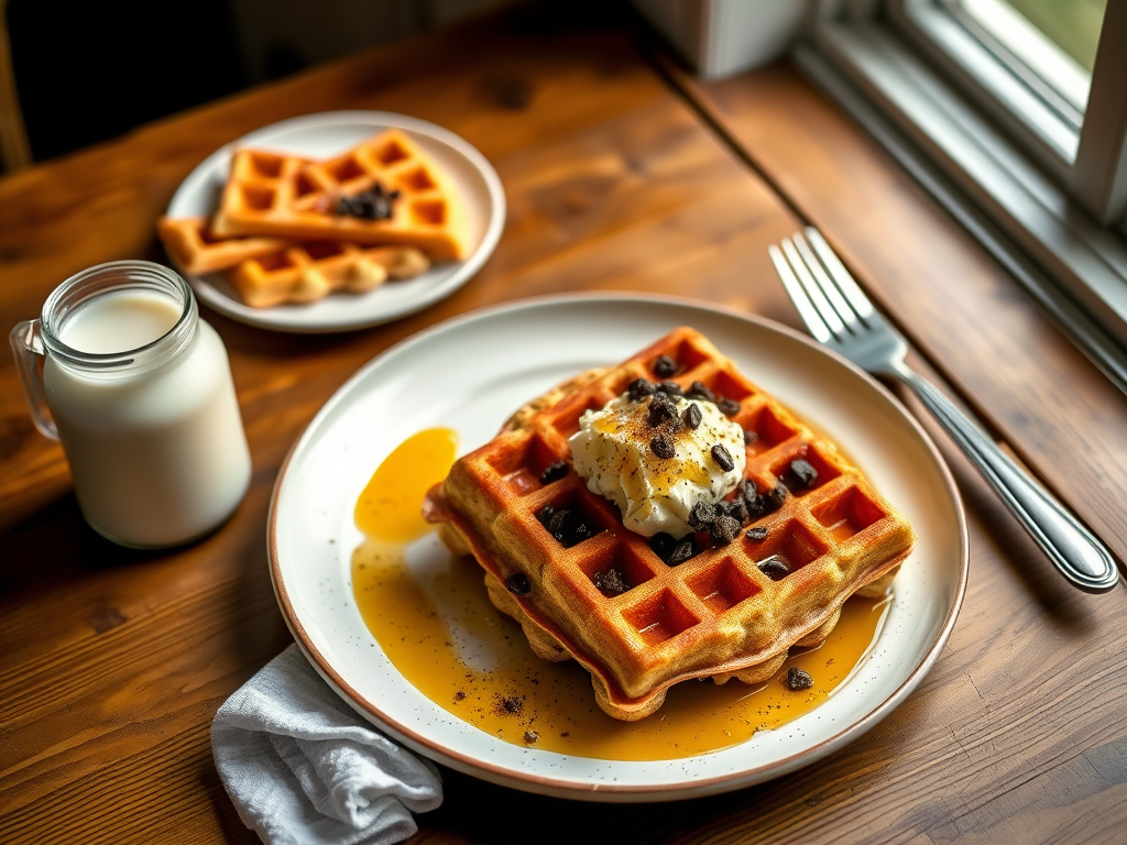 Old-Fashioned Chelsea Waffles — Gran Cooks