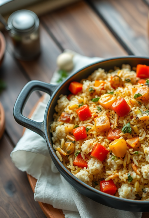 One Pot Easy Cheesy Vegetables and Rice — Gran Cooks