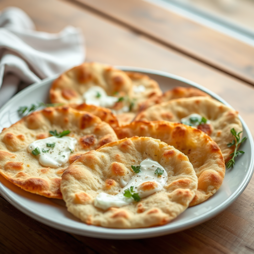 Oven Baked Flat Breads — Gran Cooks