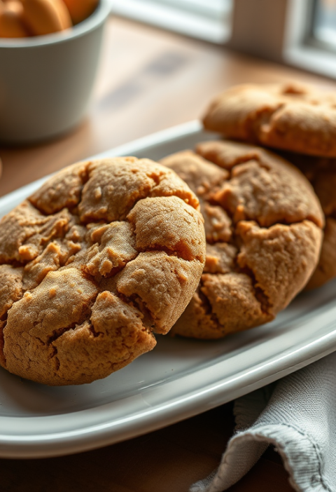 Peanut Butter Cookies Healthier — Gran Cooks