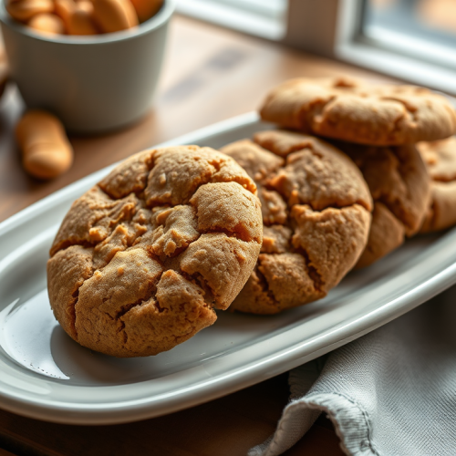 Peanut Butter Cookies Healthier — Gran Cooks