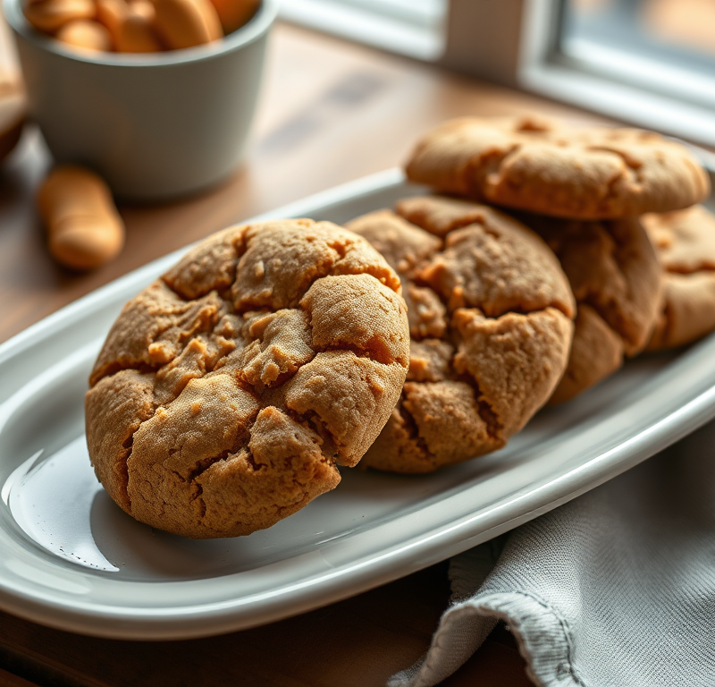 Peanut Butter Cookies Healthier — Gran Cooks