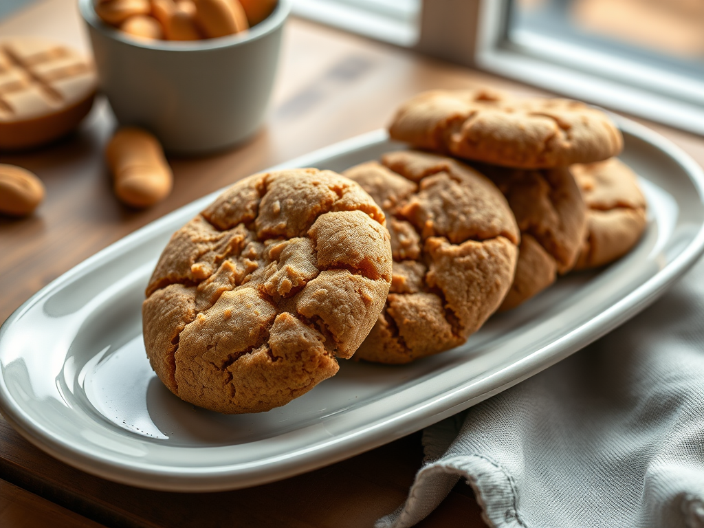 Peanut Butter Cookies Healthier — Gran Cooks