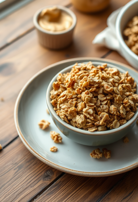 Peanut Butter Granola — Gran Cooks