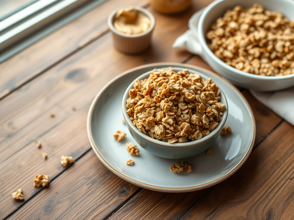 Peanut Butter Granola — Gran Cooks