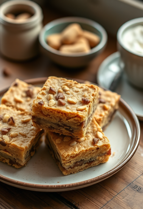 Peanutty Turtle Shortbread Bars — Gran Cooks