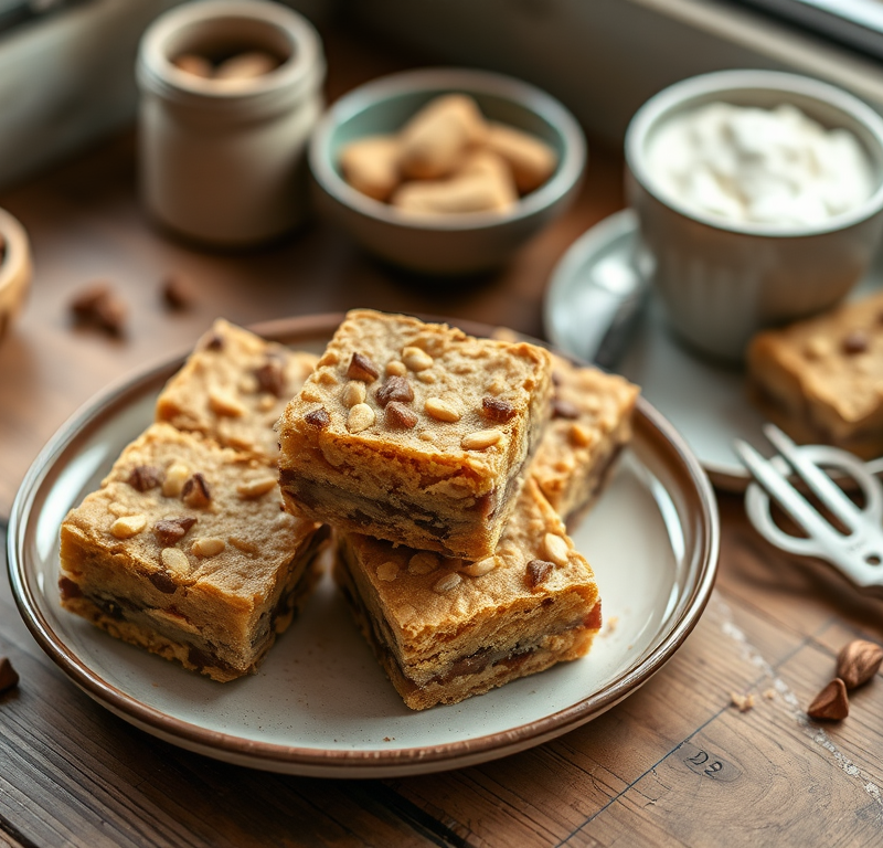 Peanutty Turtle Shortbread Bars — Gran Cooks