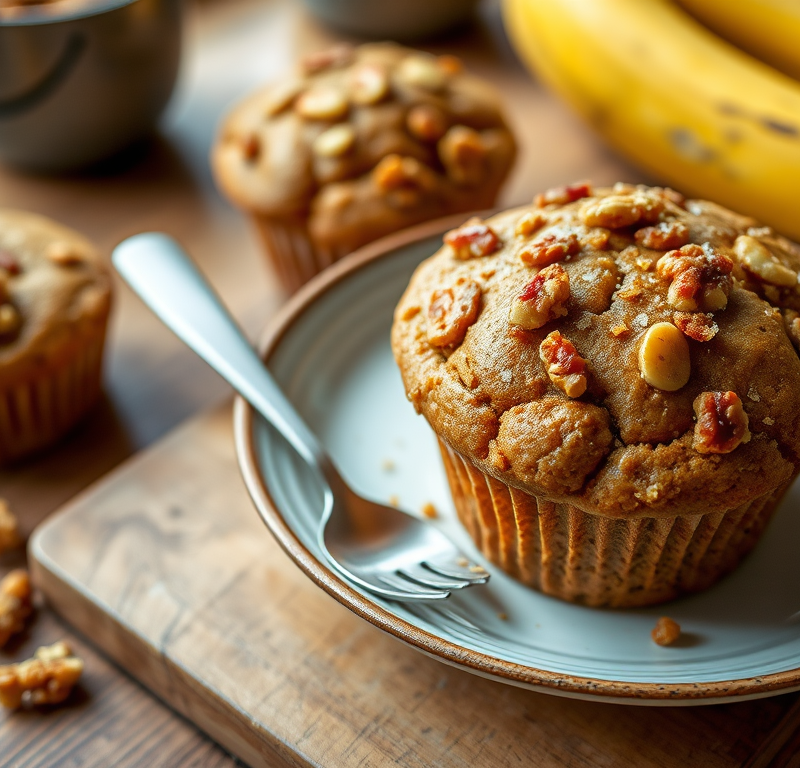 Perfect BANANA Muffins : Adaptation From BBCgoodfood Banana Bread — Gran Cooks