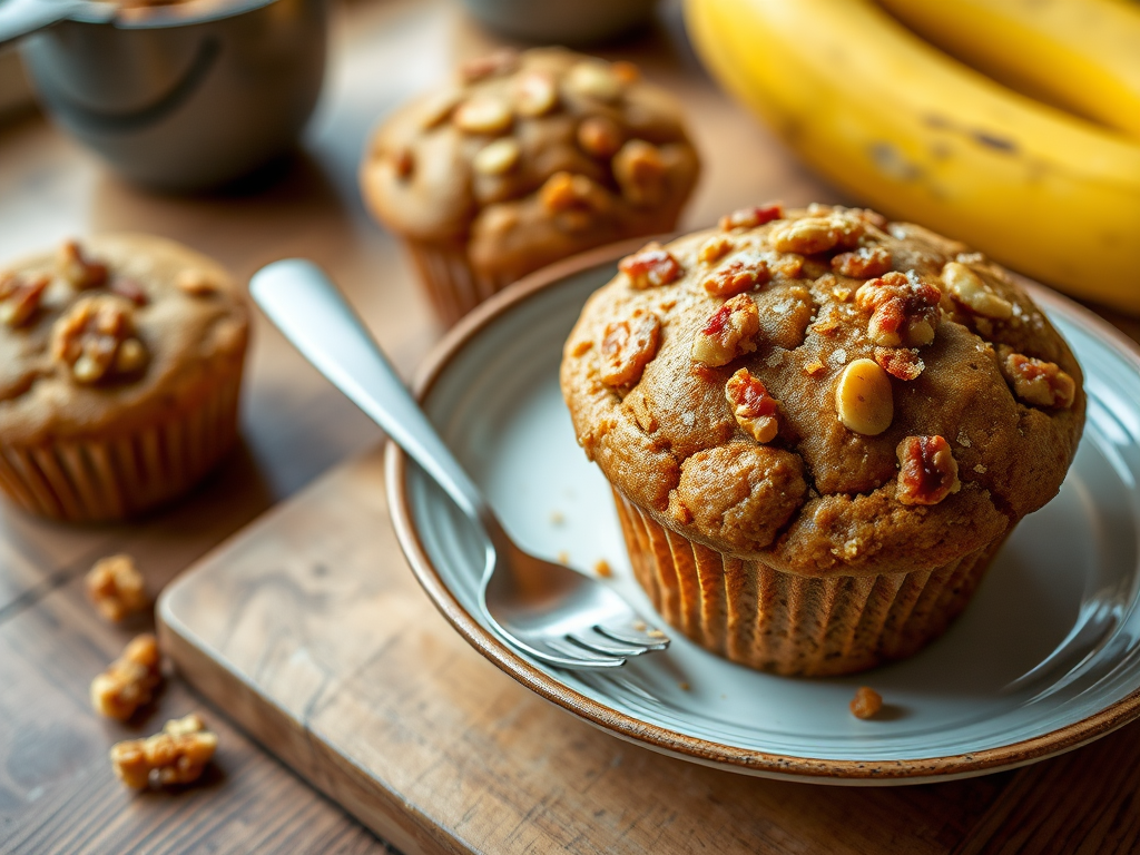 Perfect BANANA Muffins : Adaptation From BBCgoodfood Banana Bread — Gran Cooks