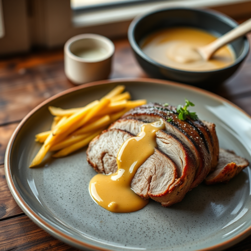 Pork Tenderloin With Mustard Sauce Recipe — Gran Cooks
